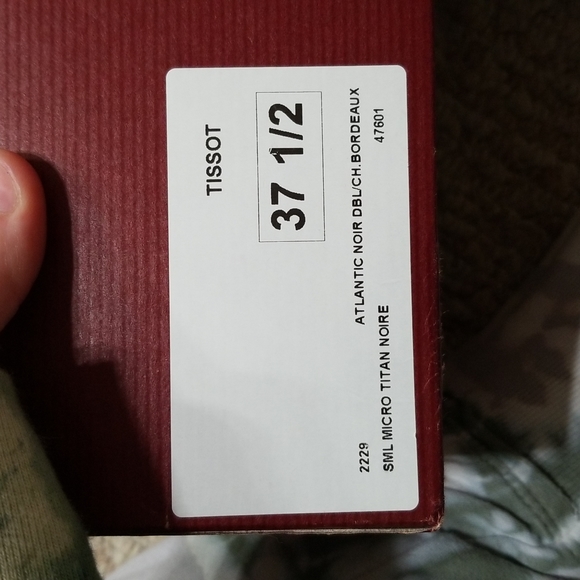 🕸Stephane Gontard 37.5 Atlantic Noir " Tissot Toggle Shoe - Picture 7 of 8